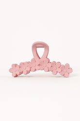 Annie Floral Hair Clip - Pink